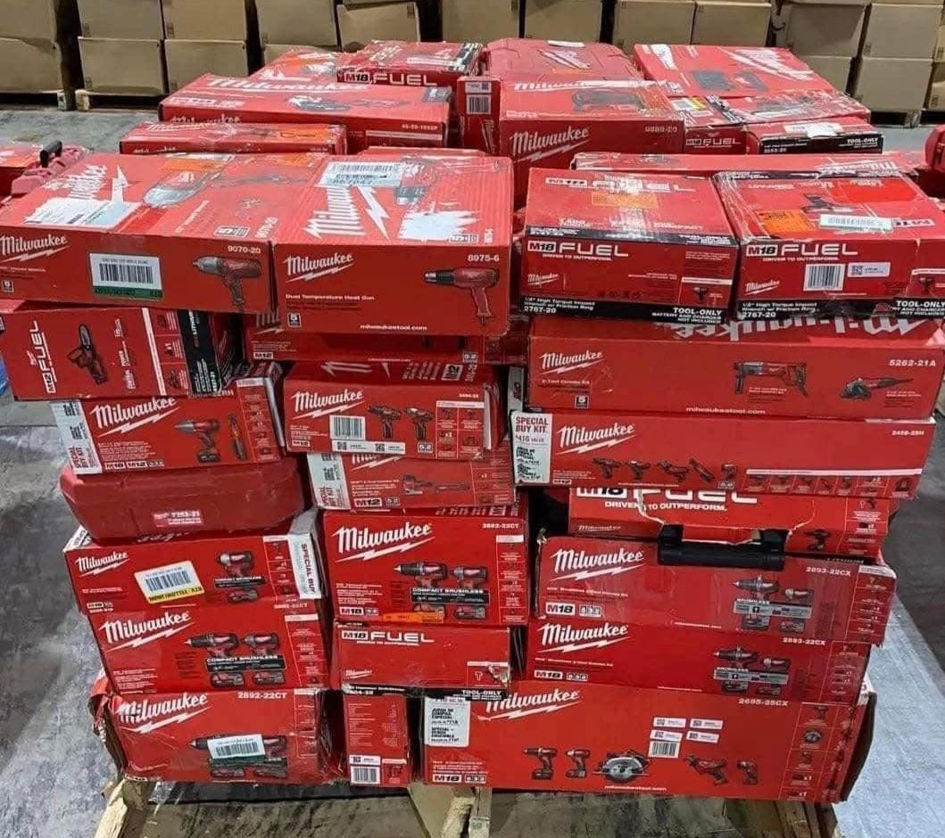 Milwaukee tools pallet for sale