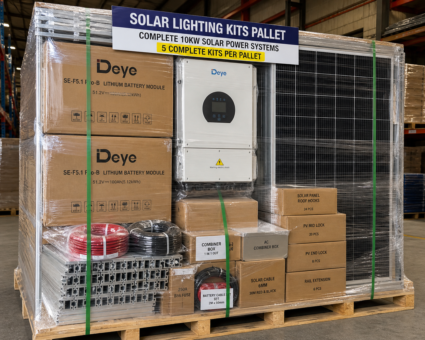 Solar Lighting Kits Pallet Liquidation